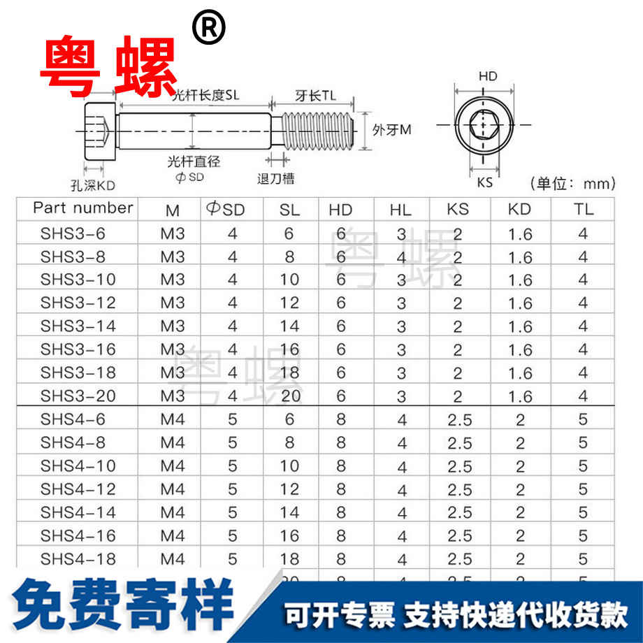 濮陽(yáng)軸套半牙螺釘