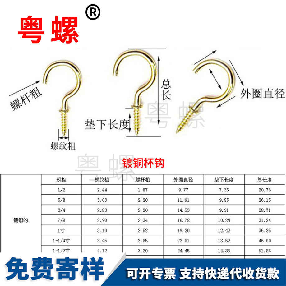 訂制開口永州羊眼螺絲