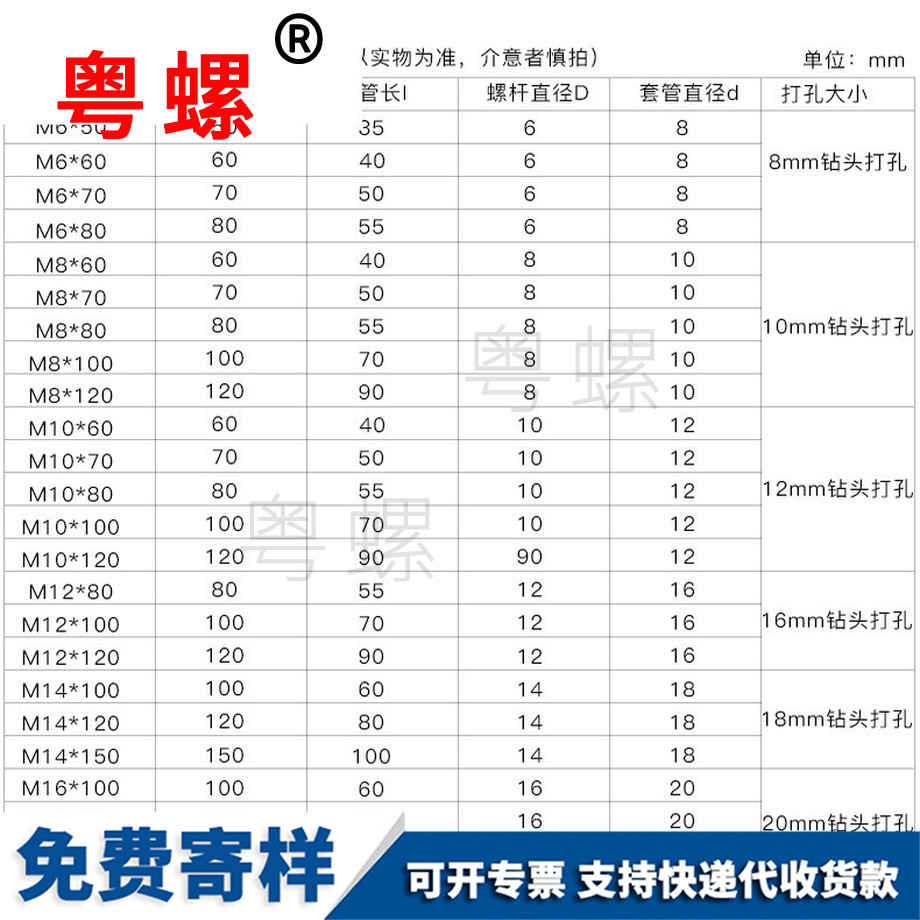 外錦州膨脹螺栓